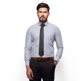 Shirt:Full Sleeve_Semi Fit_  Stripe_336#1